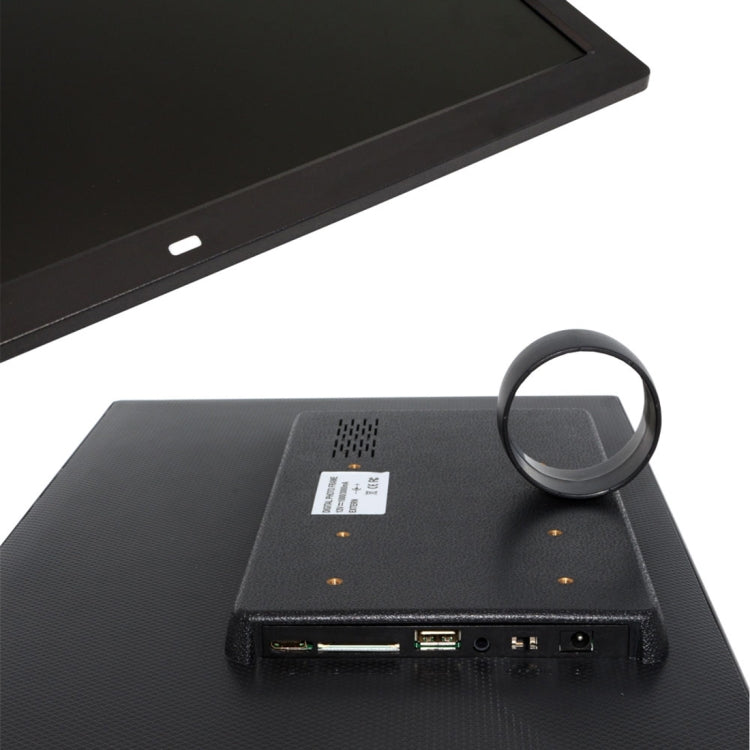 17.0 inch LED Display Digital Photo Frame with Holder / Remote Control, Allwinner Technology, Support USB / SD Card Input / OTG, US/EU/UK Plug(Black) - 15 inch Above by PMC TechLife | Online Shopping South Africa | PMC TechLife | Buy Now Pay Later Mobicred