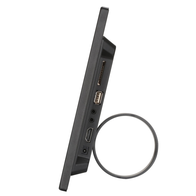 HSD1202 12.1 inch 1280x800 High Resolution Display Digital Photo Frame with Holder and Remote Control, Support SD / MMC / MS Card / USB Port, EU Plug(Black) - 11-15 inch by PMC TechLife | Online Shopping South Africa | PMC TechLife | Buy Now Pay Later Mobicred