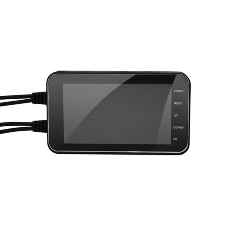 4 inch HD WIFI Dual Lens 1080P Waterproof Motorcycle Driving Recorder - Electrical Instruments by PMC TechLife | Online Shopping South Africa | PMC TechLife | Buy Now Pay Later Mobicred