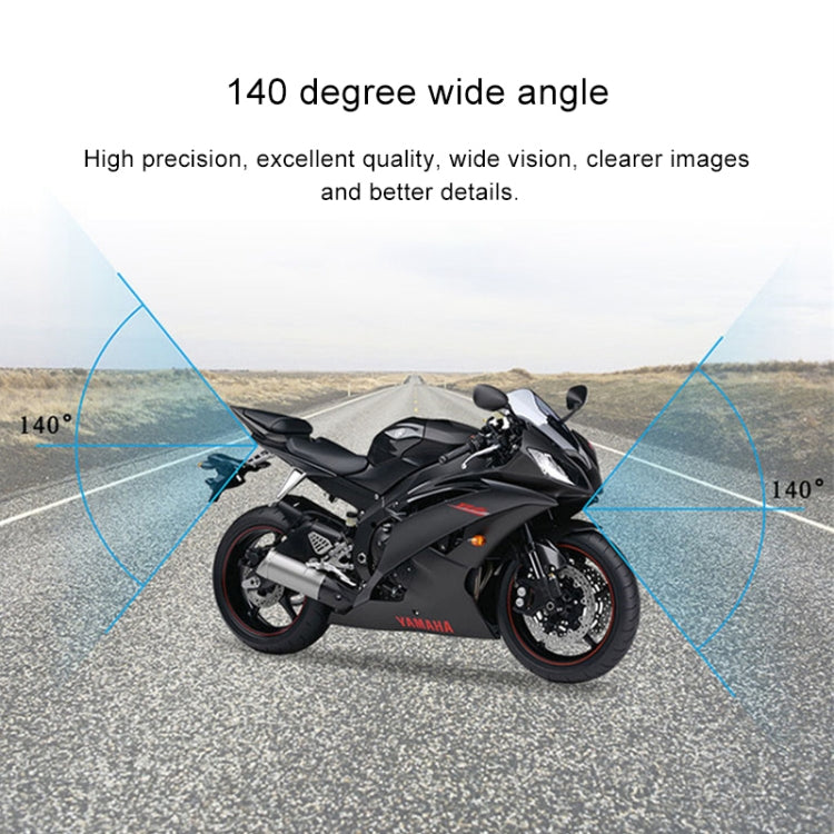 4 inch HD WIFI Dual Lens 1080P Waterproof Motorcycle Driving Recorder - Electrical Instruments by PMC Jewellery | Online Shopping South Africa | PMC Jewellery | Buy Now Pay Later Mobicred