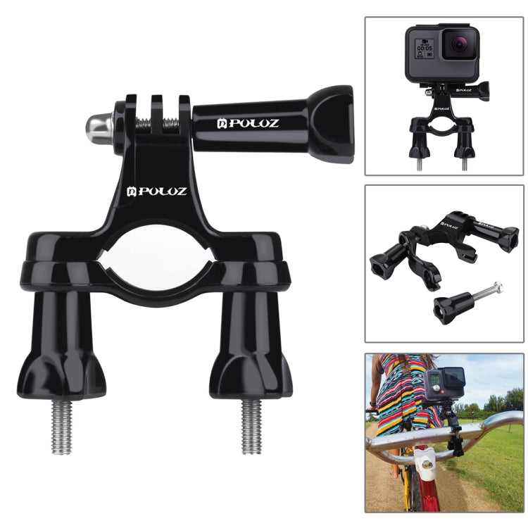 PULUZ 24 in 1 Bike Mount Accessories Combo Kits (Wrist Strap + Helmet Strap + Extension Arm + Quick Release Buckles + Surface Mounts + Adhesive Stickers + Tripod Adapter + Storage Bag + Handlebar Moun ... ce Pro, DJI Osmo Action 4 and Other Action Cameras -  by PULUZ | Online Shopping South Africa | PMC Jewellery | Buy Now Pay Later Mobicred