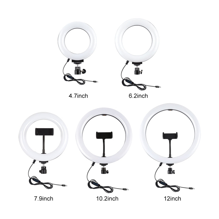 PULUZ Dual Phone Brackets Horizontal Holder + 1.1m Tripod Mount + 10.2 inch 26cm LED Ring Vlogging Video Light  Live Broadcast Kits(Black) - Ring Light by PULUZ | Online Shopping South Africa | PMC Jewellery | Buy Now Pay Later Mobicred