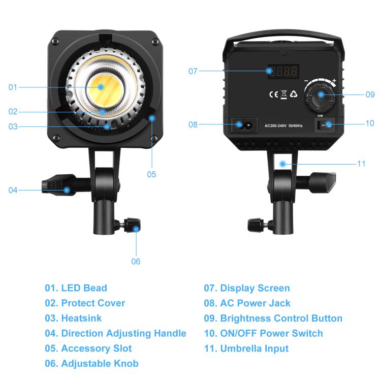 PULUZ 120W Photo Studio Strobe Flash Light Kit with Softbox Reflector & Tripod(EU Plug) - free shipping - PMC TechLife - Order now!