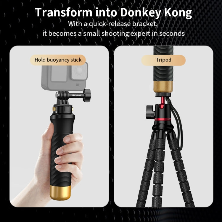PULUZ Quick Release Floating Handle Hand Grip (Black) - free shipping - PMC TechLife - Order now!