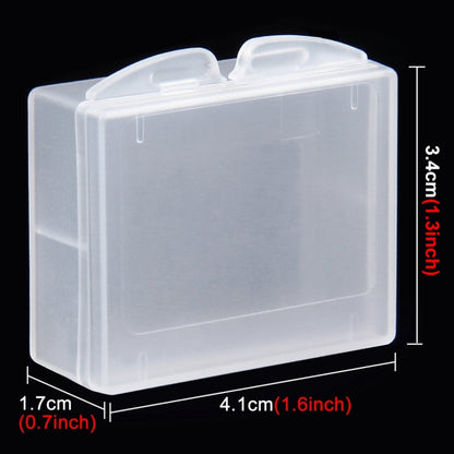 PULUZ Hard Plastic Transparent Battery Storage Box (for GoPro HERO8 Black /7 /6 /5 Battery) -  by PMC Jewellery | Online Shopping South Africa | PMC Jewellery | Buy Now Pay Later Mobicred
