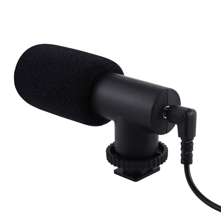 PULUZ 3.5mm Audio Stereo Recording Vlogging Professional Interview Microphone for DSLR & DV Camcorder, Smartphones - Camera Microphone by PULUZ | Online Shopping South Africa | PMC TechLife | Buy Now Pay Later Mobicred
