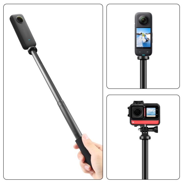 PULUZ  Handheld Adjustable Aluminum Alloy Tripod Mount Monopod Extension Central Shaft Rod - Monopods by PULUZ | Online Shopping South Africa | PMC TechLife | Buy Now Pay Later Mobicred