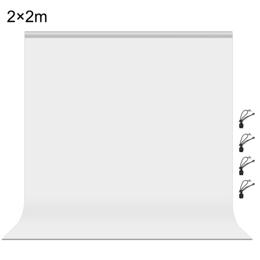 PULUZ 2m x 2m Photography Background Thickness Photo Studio Background Cloth Backdrop (White) - Solid Color by PULUZ | Online Shopping South Africa | PMC Jewellery | Buy Now Pay Later Mobicred