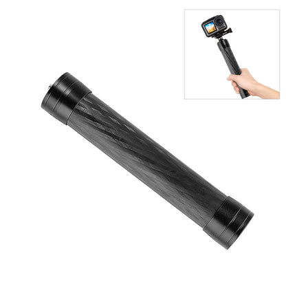 PULUZ 21cm Carbon Fiber Extension Monopod Stick for DJI / MOZA / Feiyu V2 / Zhiyun G5 Gimbal(Black) - Others by PMC Jewellery | Online Shopping South Africa | PMC Jewellery | Buy Now Pay Later Mobicred