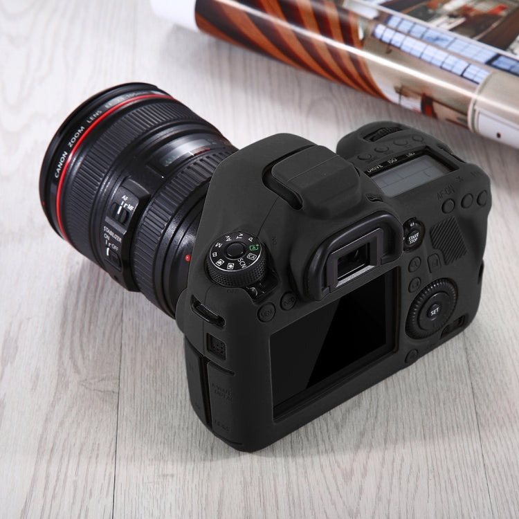 PULUZ Soft Silicone Protective Case for Canon EOS 6D(Black) - free shipping - PMC TechLife - Order now!