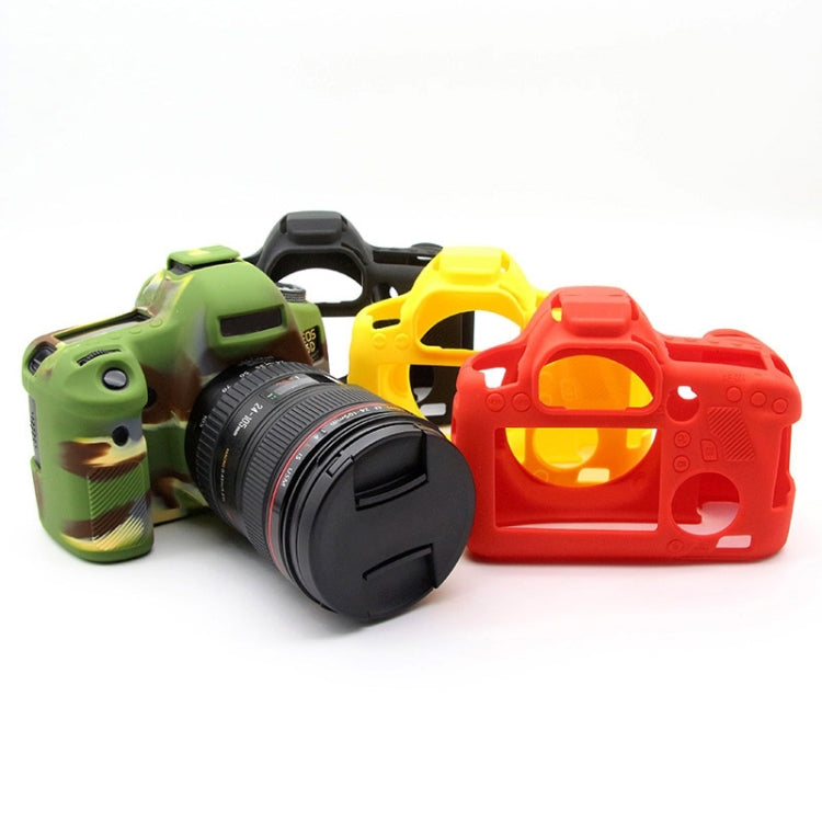 PULUZ Soft Silicone Protective Case for Canon EOS 6D(Red) - Protective Case by PULUZ | Online Shopping South Africa | PMC TechLife | Buy Now Pay Later Mobicred