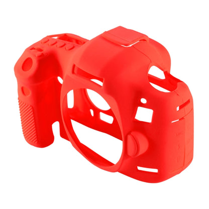 PULUZ Soft Silicone Protective Case for Canon EOS 5D Mark III / 5D3(Red) - Protective Case by PULUZ | Online Shopping South Africa | PMC Jewellery | Buy Now Pay Later Mobicred