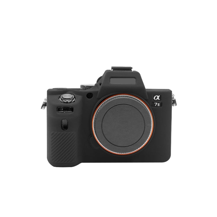 PULUZ Soft Silicone Protective Case for Sony ILCE-7MII / 7SMII / 7RMII(Black) - free shipping - PMC TechLife - Order now!