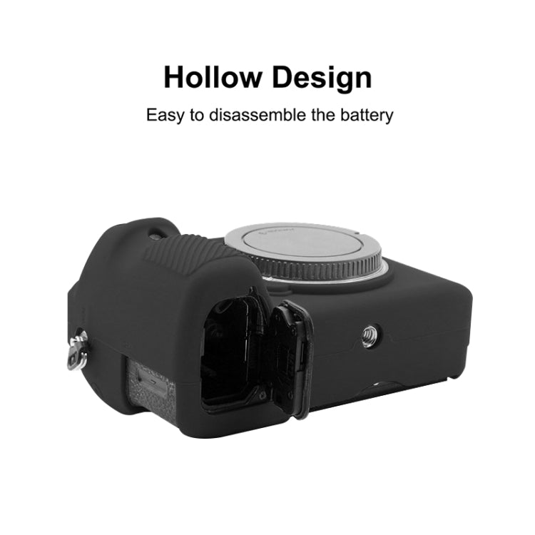 PULUZ Soft Silicone Protective Case for Sony ILCE-7MII / 7SMII / 7RMII(Black) - free shipping - PMC TechLife - Order now!