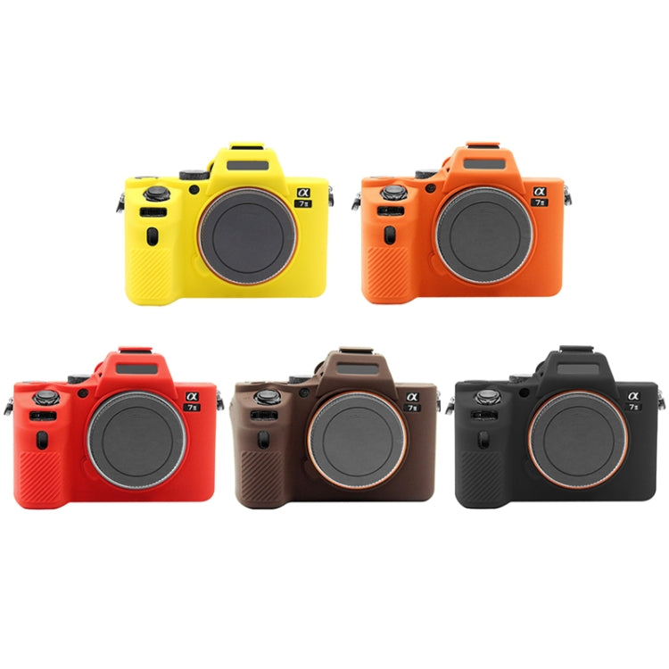 PULUZ Soft Silicone Protective Case for Sony ILCE-7MII / 7SMII / 7RMII(Black) - free shipping - PMC TechLife - Order now!
