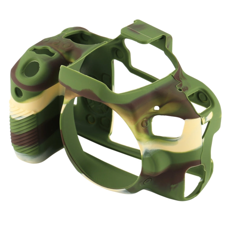 PULUZ Soft Silicone Protective Case for Canon EOS 800D(Camouflage) - Protective Case by PULUZ | Online Shopping South Africa | PMC TechLife | Buy Now Pay Later Mobicred