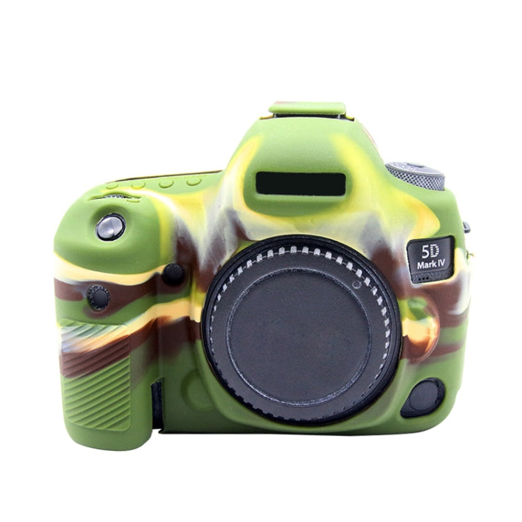 PULUZ Soft Silicone Protective Case for Canon EOS 5D Mark IV(Camouflage) - Protective Case by PULUZ | Online Shopping South Africa | PMC TechLife | Buy Now Pay Later Mobicred
