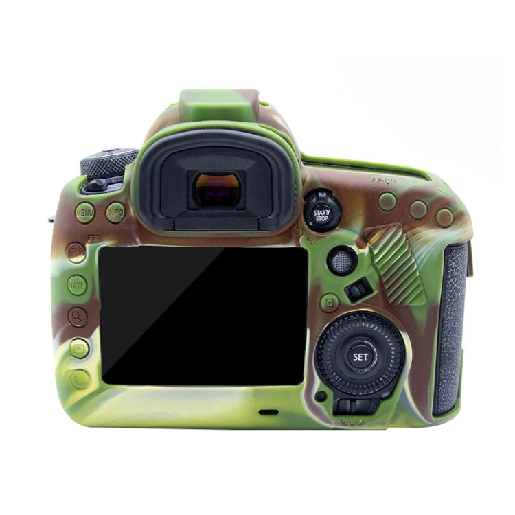 PULUZ Soft Silicone Protective Case for Canon EOS 5D Mark IV(Camouflage) - Protective Case by PULUZ | Online Shopping South Africa | PMC TechLife | Buy Now Pay Later Mobicred
