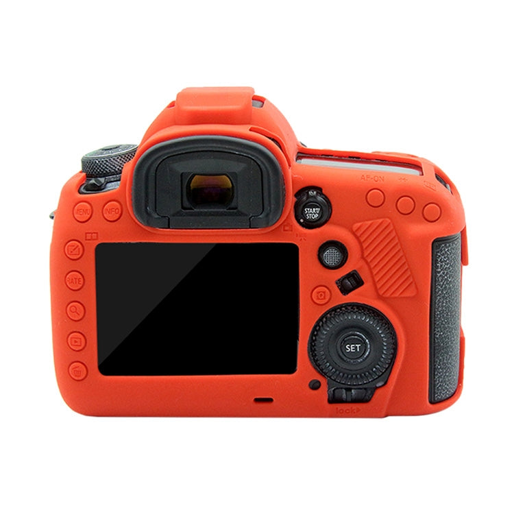 PULUZ Soft Silicone Protective Case for Canon EOS 5D Mark IV(Red) - Protective Case by PULUZ | Online Shopping South Africa | PMC TechLife | Buy Now Pay Later Mobicred
