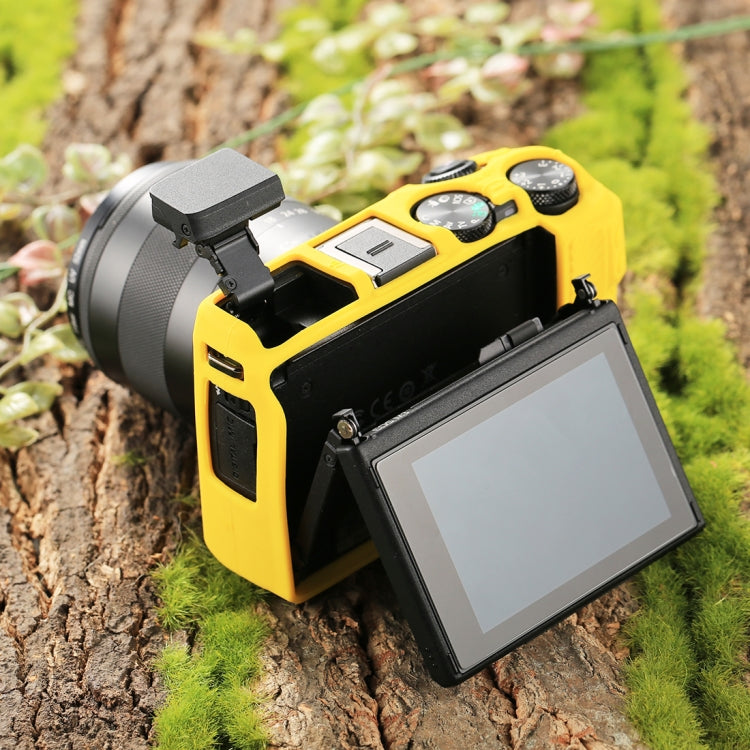 PULUZ Soft Silicone Protective Case for Canon EOS M3(Yellow) - Protective Case by PULUZ | Online Shopping South Africa | PMC TechLife | Buy Now Pay Later Mobicred