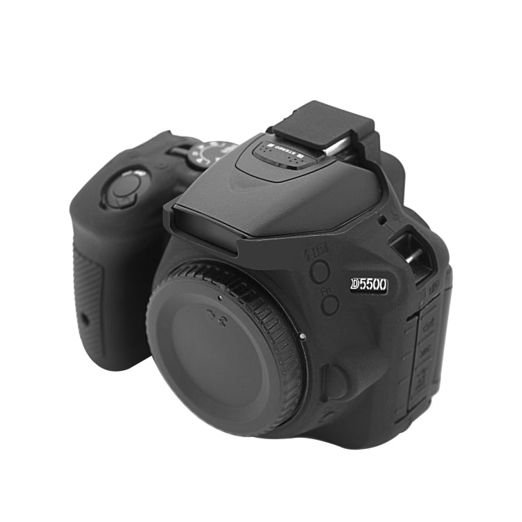 PULUZ Soft Silicone Protective Case for Nikon D5500 / D5600(Black) - free shipping - PMC TechLife - Order now!
