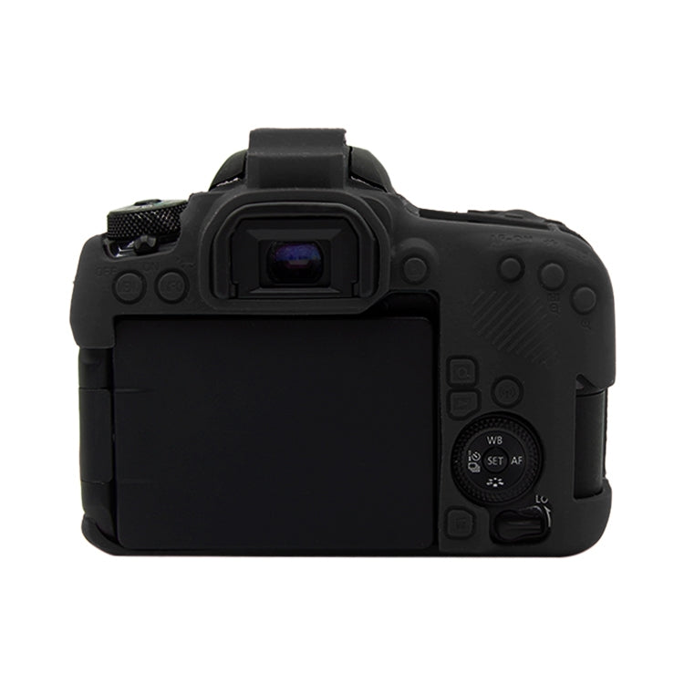 PULUZ Soft Silicone Protective Case for Canon EOS 77D(Black) - free shipping - PMC TechLife - Order now!