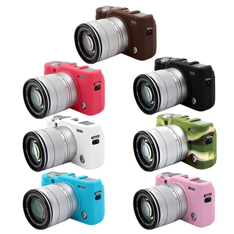 PULUZ Soft Silicone Protective Case for FUJIFILM X-A3 / X-A10(Pink) - Protective Case by PULUZ | Online Shopping South Africa | PMC TechLife | Buy Now Pay Later Mobicred