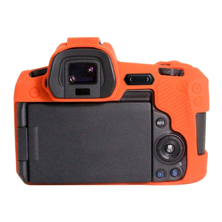 PULUZ Soft Silicone Protective Case for Canon EOS R(Orange) - Protective Case by PULUZ | Online Shopping South Africa | PMC TechLife | Buy Now Pay Later Mobicred