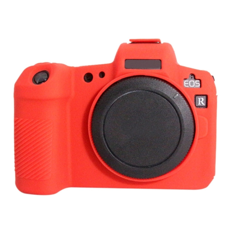 PULUZ Soft Silicone Protective Case for Canon EOS R(Red) - Protective Case by PULUZ | Online Shopping South Africa | PMC TechLife | Buy Now Pay Later Mobicred