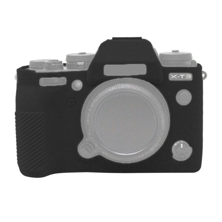 PULUZ Soft Silicone Protective Case for FUJIFILM XT3(Black) - Protective Case by PULUZ | Online Shopping South Africa | PMC TechLife | Buy Now Pay Later Mobicred