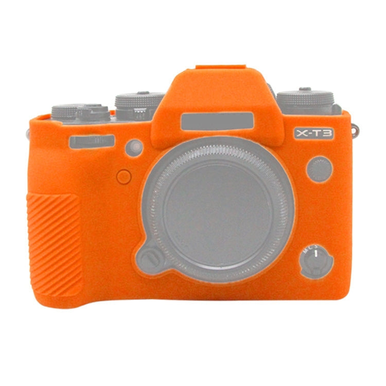 PULUZ Soft Silicone Protective Case for FUJIFILM XT3(Orange) - Protective Case by PULUZ | Online Shopping South Africa | PMC TechLife | Buy Now Pay Later Mobicred