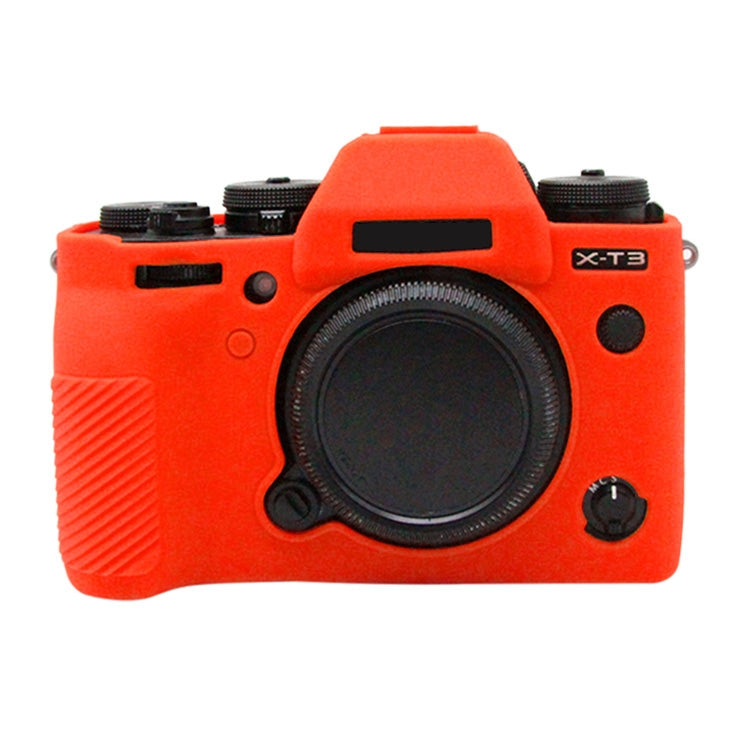 PULUZ Soft Silicone Protective Case for FUJIFILM XT3(Red) - Protective Case by PULUZ | Online Shopping South Africa | PMC TechLife | Buy Now Pay Later Mobicred