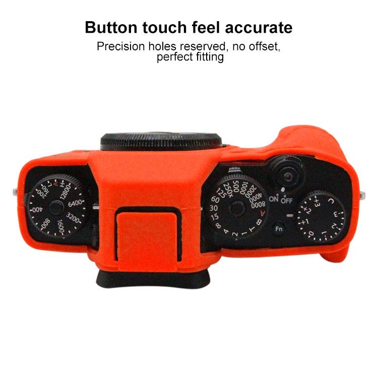PULUZ Soft Silicone Protective Case for FUJIFILM XT3(Red) - Protective Case by PULUZ | Online Shopping South Africa | PMC TechLife | Buy Now Pay Later Mobicred