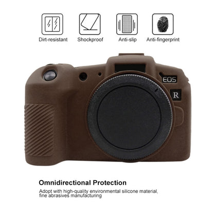 PULUZ Soft Silicone Protective Case for Canon EOS RP(Coffee) - Protective Case by PULUZ | Online Shopping South Africa | PMC Jewellery | Buy Now Pay Later Mobicred