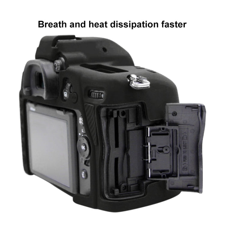PULUZ Soft Silicone Protective Case for Nikon D780(Black) - free shipping - PMC TechLife - Order now!