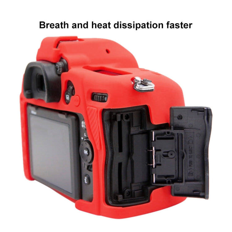 PULUZ Soft Silicone Protective Case for Nikon D780(Red) - free shipping - PMC TechLife - Order now!