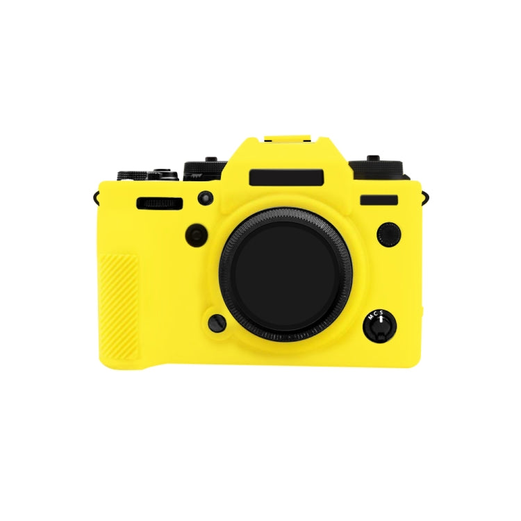 PULUZ Soft Silicone Protective Case for Fujifilm X-T4(Yellow) - Protective Case by PULUZ | Online Shopping South Africa | PMC Jewellery | Buy Now Pay Later Mobicred