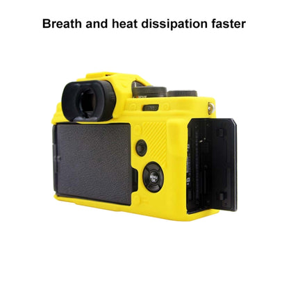 PULUZ Soft Silicone Protective Case for Fujifilm X-T4(Yellow) - Protective Case by PULUZ | Online Shopping South Africa | PMC Jewellery | Buy Now Pay Later Mobicred