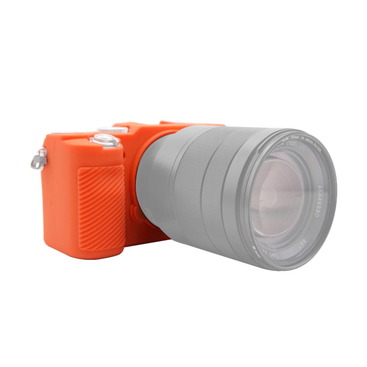 PULUZ Soft Silicone Protective Case for Sony A7C / ILCE-7C(Orange) - Protective Case by PULUZ | Online Shopping South Africa | PMC TechLife | Buy Now Pay Later Mobicred