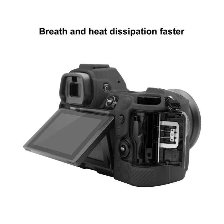 PULUZ Soft Silicone Protective Case for Nikon Z6 II(Black) - Protective Case by PULUZ | Online Shopping South Africa | PMC TechLife | Buy Now Pay Later Mobicred