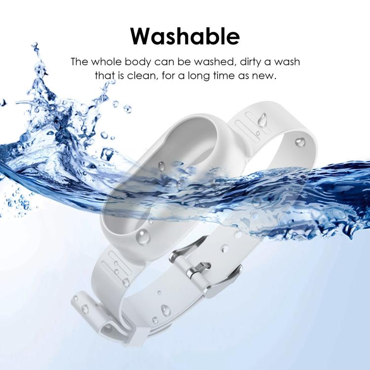 For Insta360 GO 3 / GO 3S PULUZ Camera Silicone Case Wristband Bicycle Strap Extension Mount (White) - free shipping - PMC TechLife - Order now!