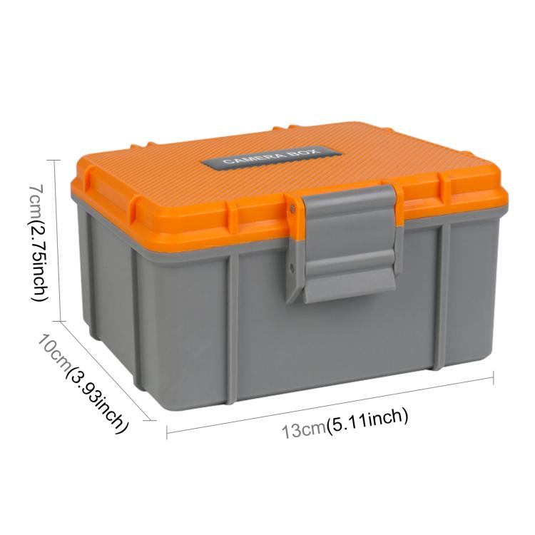 For DJI Osmo Action 5 Pro / 4 / 3 PULUZ Waterproof Hard Carrying Suitcase Outdoor Protective Storage Box (Grey) - free shipping - PMC TechLife - Order now!