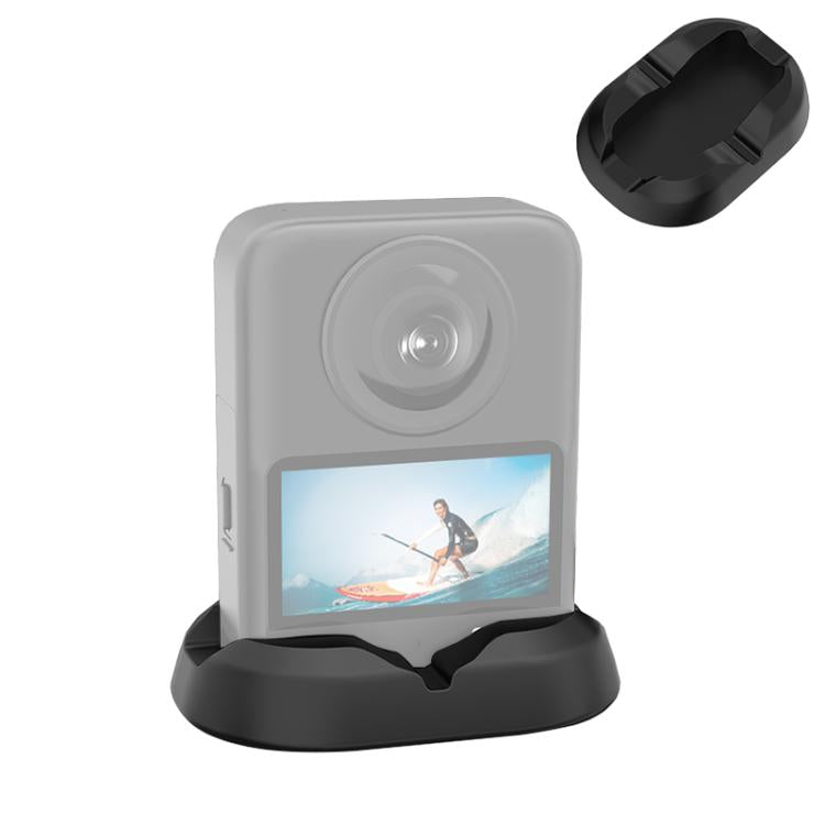 For DJI Osmo 360 PULUZ Desktop Silicone Base Stand (Black) - free shipping - PMC TechLife - Order now!