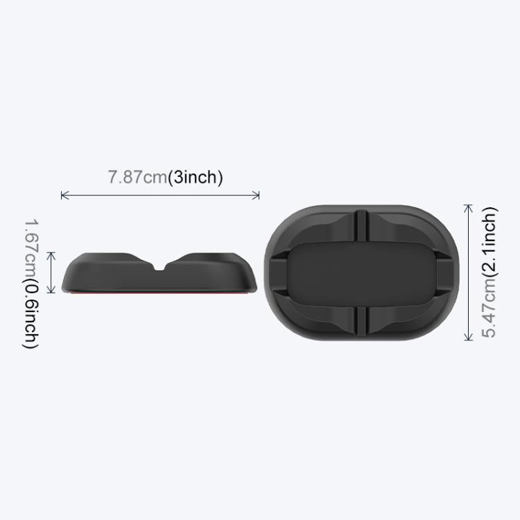 For DJI Osmo 360 PULUZ Car Plastic Base Stand (Black) - free shipping - PMC TechLife - Order now!