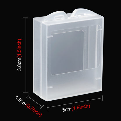 PULUZ Plastic Transparent Battery Storage Box for GoPro AHDBT-901/BT-801/BT-501/BT-401/BT-301 Battery (Transparent) -  by PULUZ | Online Shopping South Africa | PMC Jewellery | Buy Now Pay Later Mobicred