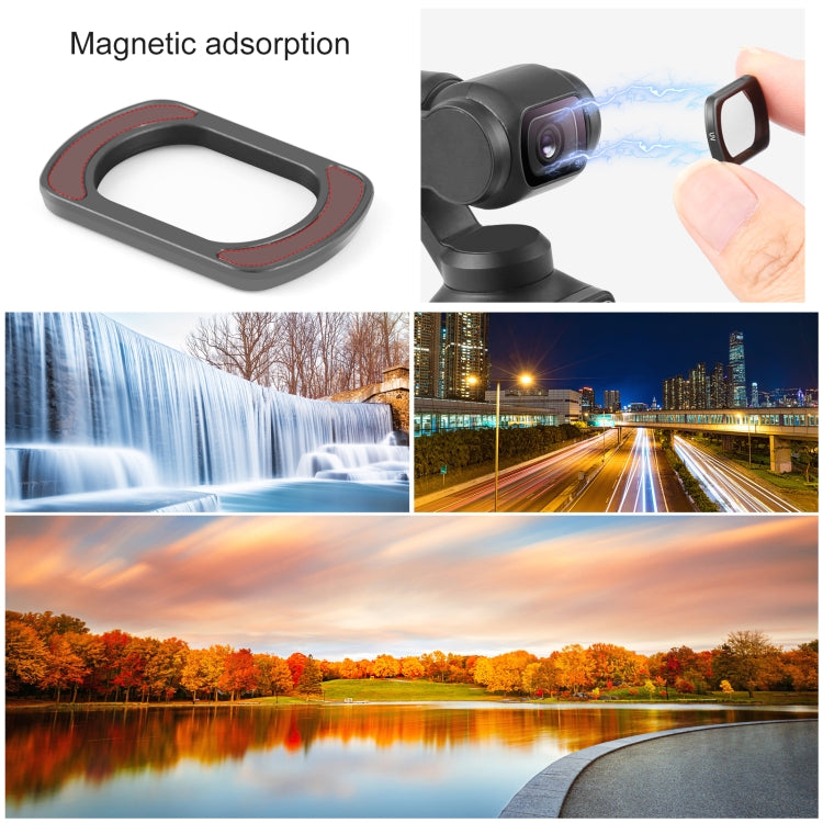 For DJI Osmo Pocket 3 PULUZ Magnetic Camera Lens UV Filter - free shipping - PMC TechLife - Order now!