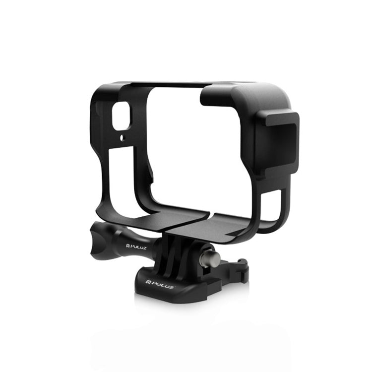 For Insta360 Ace Pro PULUZ Plastic Cage Expansion Adapter Frame with Cold Shoe Base (Black) - free shipping - PMC TechLife - Order now!
