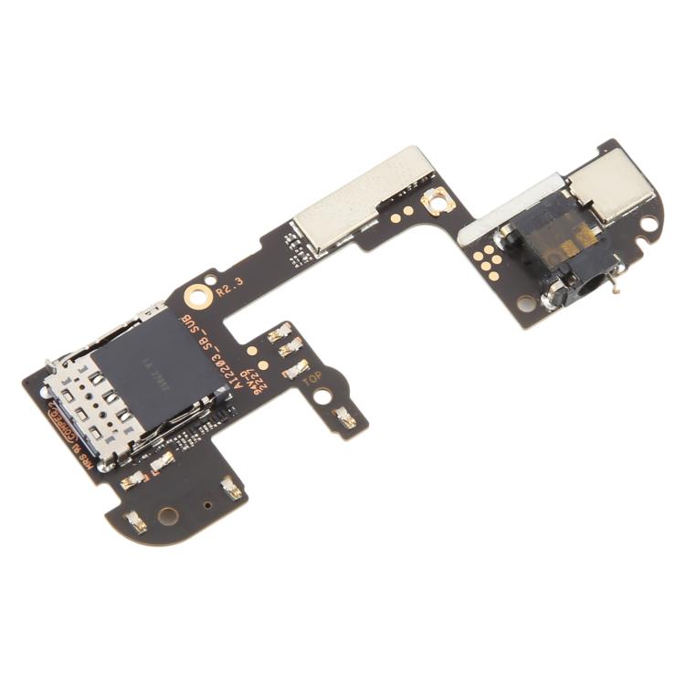 For Asus ROG Phone 6 / 6 Pro MediaTek Dimensity Version SIM Card Reader Board with Audio Jack - free shipping - PMC TechLife - Order now!