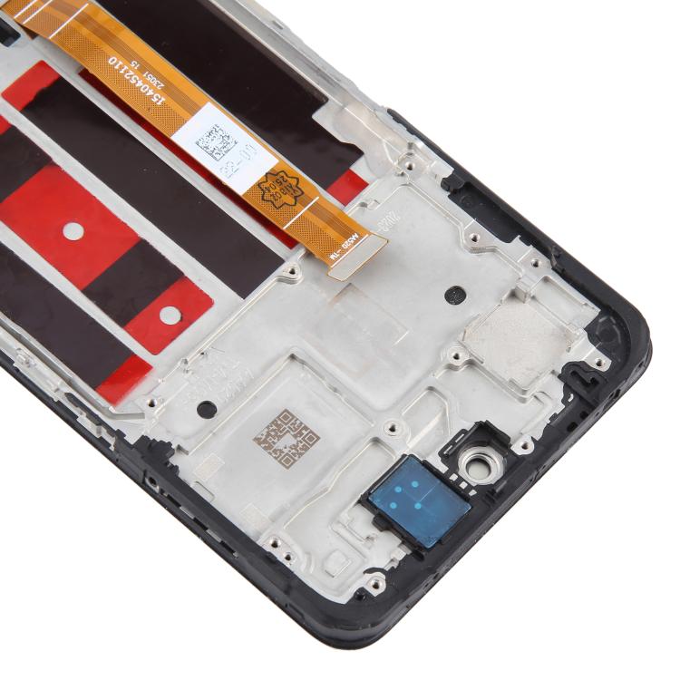 For OnePlus Nord CE 3 Lite CPH2467 2465 LCD Screen Digitizer Full Assembly with Frame (Black) - free shipping - PMC TechLife - Order now!