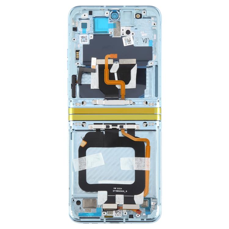 For Motorola Razr 40 Ultra XT2321-3 XT2321-1 XT2321-2 Original LCD Screen Digitizer Full Assembly with Frame (Blue) - free shipping - PMC TechLife - Order now!